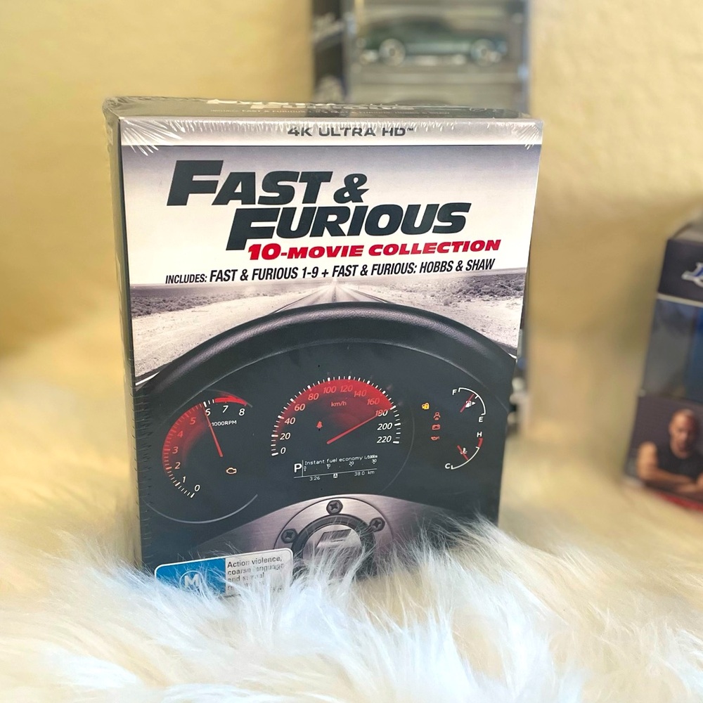 Fast & Furious 10-Movie Collection 4K ULTRA HD NEW IN PACKAGE